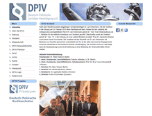 Tablet Screenshot of dpjv.de